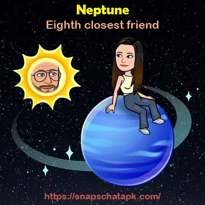 Eight closest friend in snapchat planets Neptunes