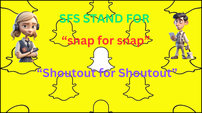 the meaning of sfs on snapchat