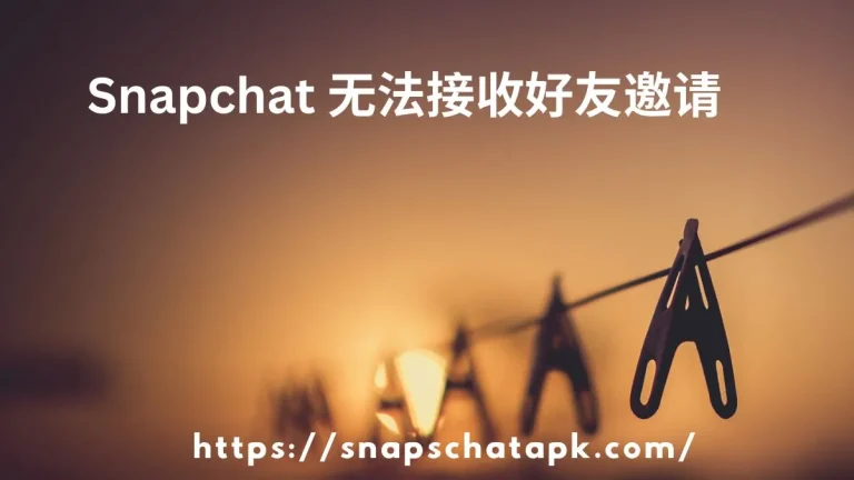 Snapchat 无法接收好友邀请？原因与解决方法